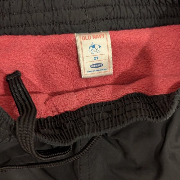 Old Navy Fleece-Lined Snow Pants - Toddler 2T - Picture 2 of 2